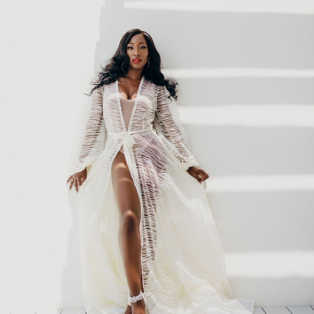 Custom Bridal wedding robe - Picture 6 of 6